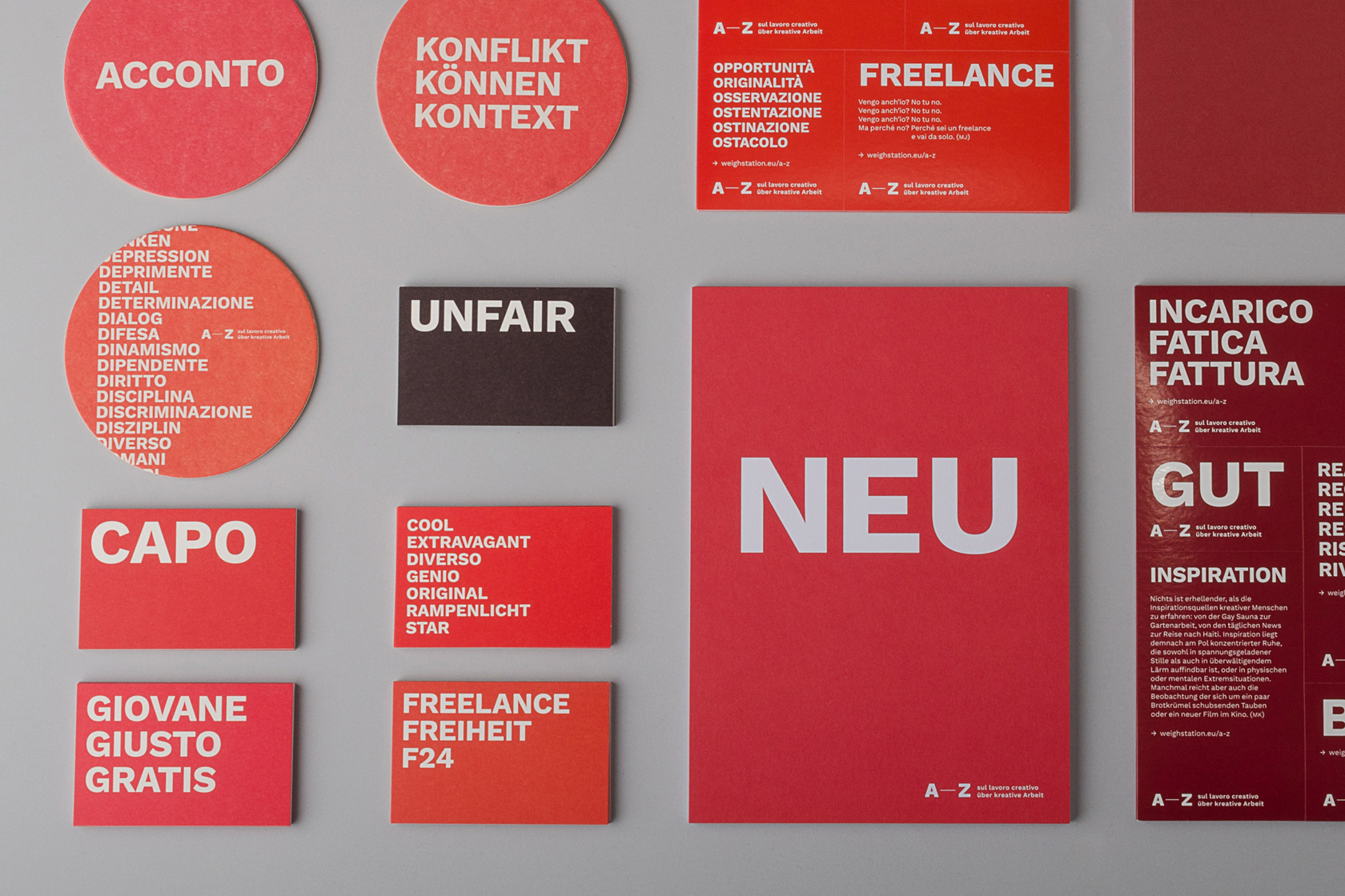 A – Z über kreative Arbeit