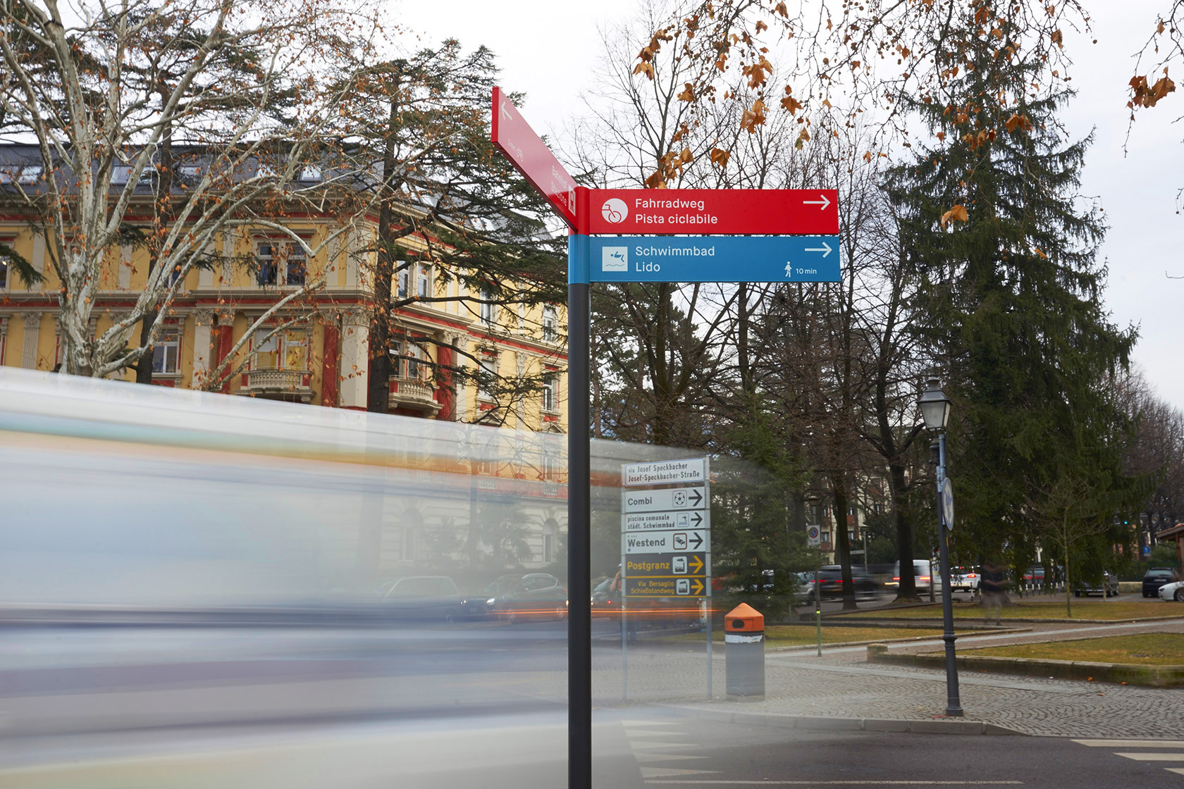 Wayfinding system Merano
